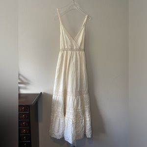 AE Boho Lace Tiered Maxi Dress